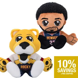 Denver Nuggets Bundle: 8" Jamal Murray & Rocky Kuricha Plushies