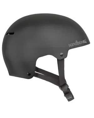 Icon Brain Bucket Winter Helmet - Black