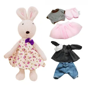 le sucre Original bunny rabbit plush dolls & stuffed Kawaii brinquedos toys hobbies for children girls stuffed kids baby toys