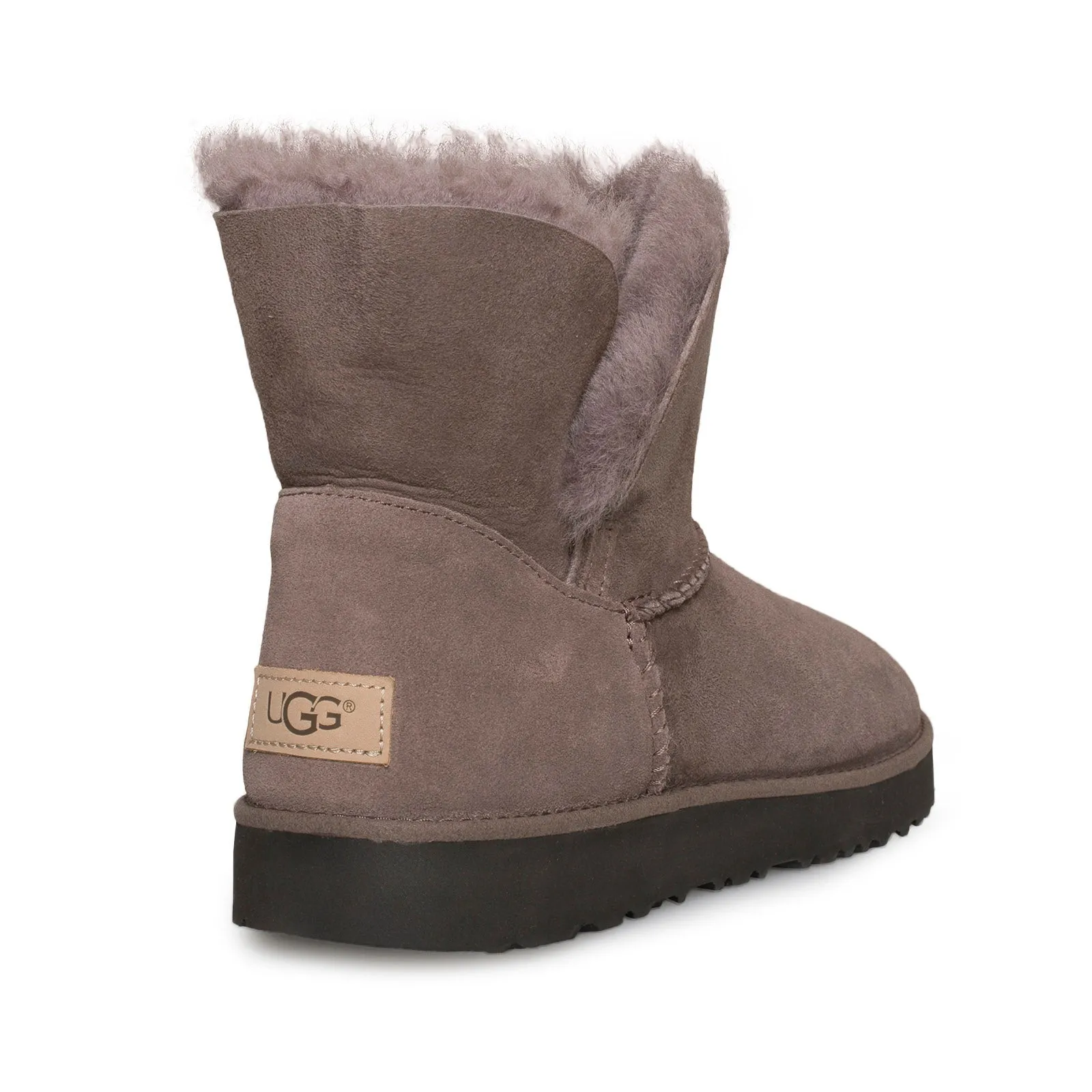 UGG Cuff Mini Stormy Grey Boots